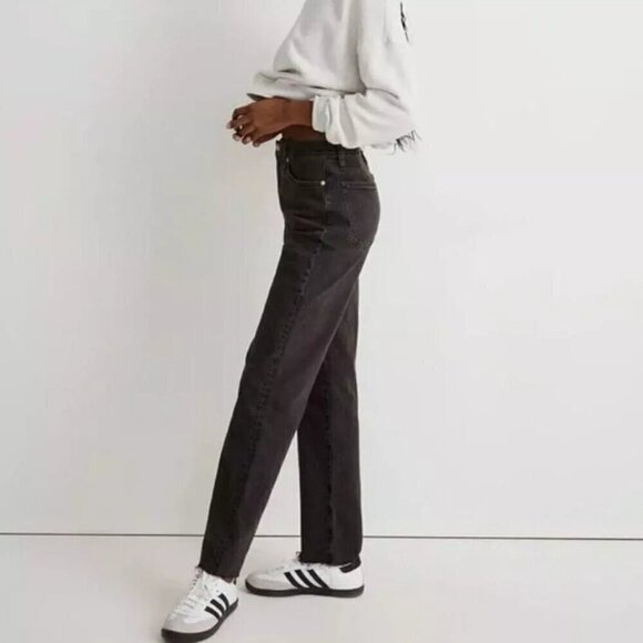 Madewell The Tall Perfect Vintage Straight Jean in Lunar Wash Size 24 Tall - Picture 3 of 11